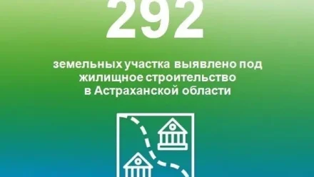 В Астраханской области выявлены новые участки под строительство жилья 