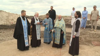 Под Астраханью прошёл необычный молебен