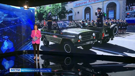 В Астрахани продолжаются репетиции парада Победы