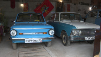 Астраханец собрал коллекцию из пяти ретроавтомобилей