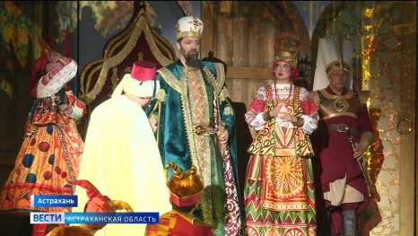 В Астраханском Кремле прошла премьера оперы Сказка о царе Салтане