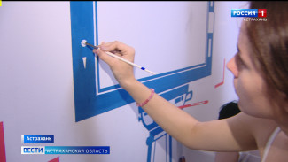 Студенты Астраханского художественного училища проходят учебную практику в стенах ГТРК "Лотос"