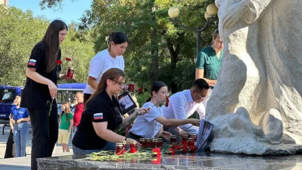 В Астрахани почтили память детей – жертв войны на Донбассе