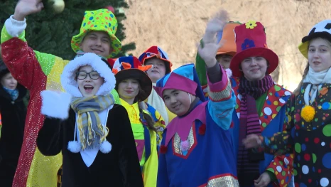 В Астраханской области продолжается неделя новогодних забав