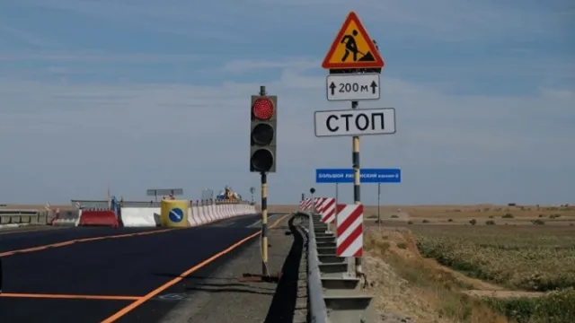 Ремонт моста на трассе «Астрахань — Махачкала» готов на 56%