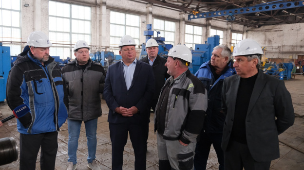 Спикер астраханской Облдумы посетил с рабочим визитом Камызякский район