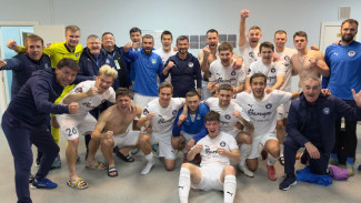 Астраханский «Волгарь» снова победил и временно возглавил турнирную таблицу