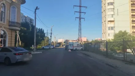 В Астрахани на улице Минусинской сбили несовершеннолетнего пешехода
