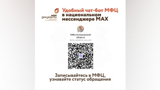 Астраханцы теперь могут следить за статусом обращений в МФЦ через мессенджер МАКС