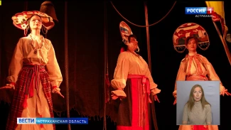 В Астрахани показали новую постановку инклюзивного театра "Саботаж"