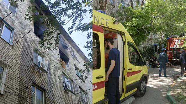 В Астрахани в реанимации скончалась пострадавшая при пожаре девочка