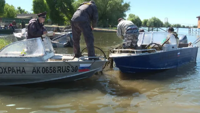 В Астрахани изъяли 14 запрещённых орудий лова в рамках акции “День без сетей”