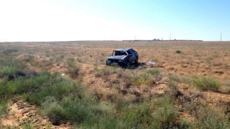 В Астраханской области при опрокидывании «ВАЗ-2109» погиб водитель