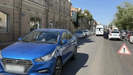 В Астрахани в ДТП пострадали дети