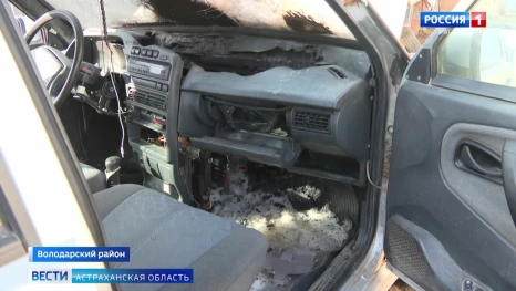  Под Астраханью сотрудники ДПС предотвратили крупный пожар