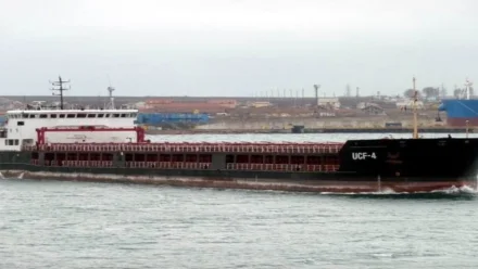 В Волго-Каспийском канале село на мель судно, следовавшее из Астрахани в Иран