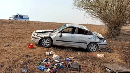Под Астраханью водитель иномарки скончался в реанимации после ДТП