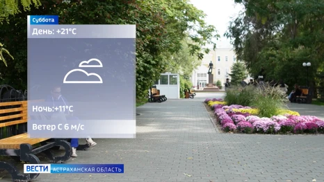 Второй месяц осени продолжает удивлять астраханцев погодными изменениями