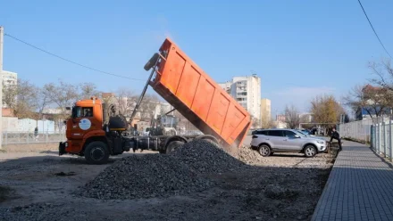 В Астрахани продолжается улучшение дорожной инфраструктуры