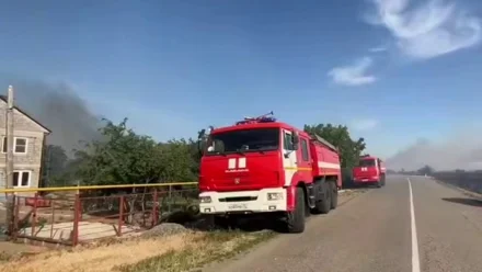 При пожаре в садовом товариществе под Астраханью пострадали два пенсионера