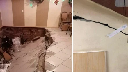 В Астрахани владелицу кафе оштрафовали за обрушение пола
