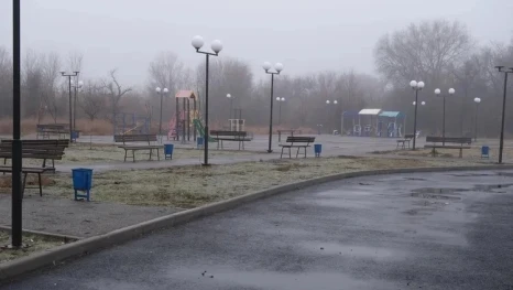 В селе Астраханской области обновили парк «Дружбы Народов», на очереди – детская площадка