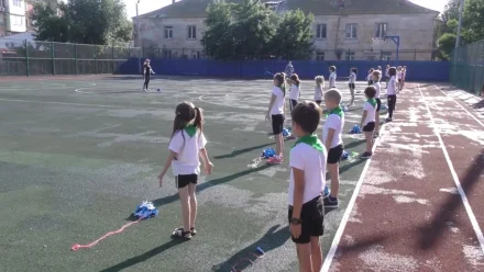 В Астрахани подходит к концу летняя смена в пришкольных лагерях