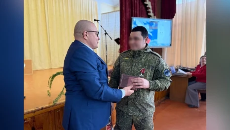 Астраханца – участника СВО удостоили государственной награды