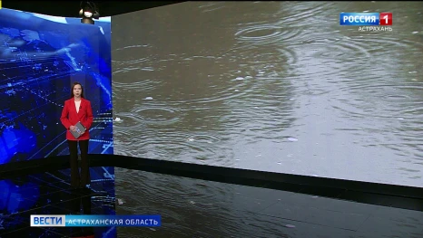 Сегодня в Астрахани царствует дождь