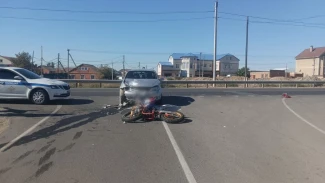 В Астрахани двое подростков попали в ДТП