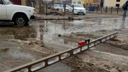 В Астрахани из-за образования льда на дорогах возбуждено 4 дела