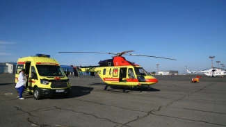 В Астраханской области за 2 месяца санавиация эвакуировала 101 пациента