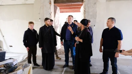 В Астрахани Игорь Бабушкин проинспектировал строительство храмов