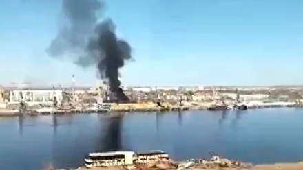В МЧС рассказали, что горит в Трусовском районе Астрахани