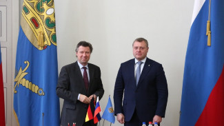 Игорь Бабушкин обсудил вопросы сотрудничества с послом Германии в России 