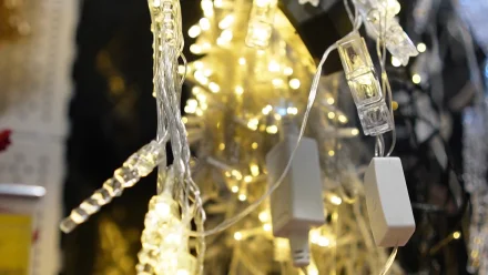 Астраханцам рассказали, как правильно выбрать новогодние гирлянды