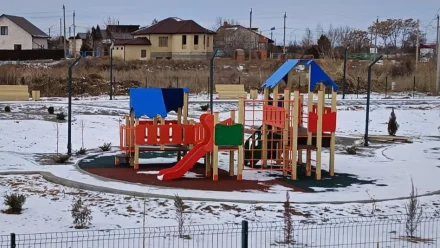 В селе под Астраханью завершился первый этап строительства парка