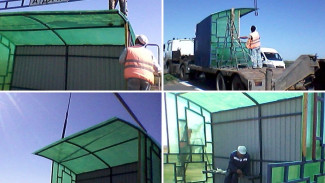 В Астраханской области установили новую остановку для дачников