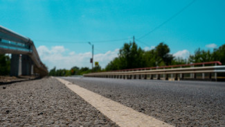 В Астраханской области привели к нормативу 10 км федеральной трассы