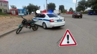 В Астрахани в ДТП пострадали юный мотоциклист