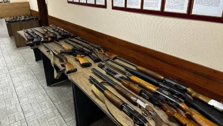 Астраханцы передали более 40 ружей и 450 боеприпасов для борьбы с дронами