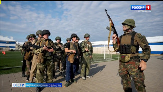 Представители казачьей молодежи из Астраханской области приняли участие в военно-полевых сборах 