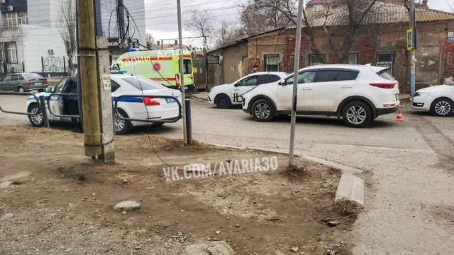 На пересечении улиц Бакинской и Кирова в Астрахани сбили женщину с ребёнком