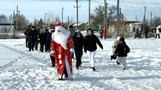В селе Астраханской области провели праздничный забег