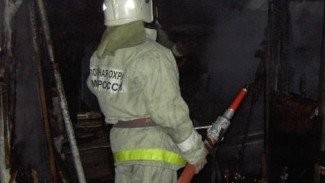 В селе Астраханской области при пожаре погиб 38-летний мужчина