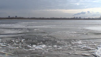 Под Астраханью мужчина провалился под лед