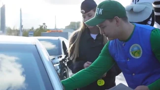 Астраханские госавтоинспекторы напоминают водителям о правилах езды в туман