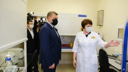 В астраханском онкодиспансере открыли новую ПЦР-лабораторию