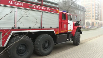 В Астрахани погиб мужчина во время пожара