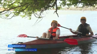 В селе Чаган прошло Первенство Астраханской области по гребле
